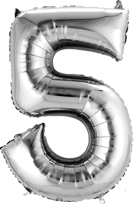 #5 Silver Helium Number