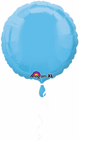#219 -Light Blue Round