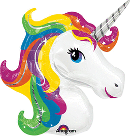rainbow unicorn figure