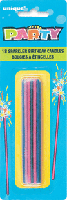 18Ct-Sparkle B-day Candle