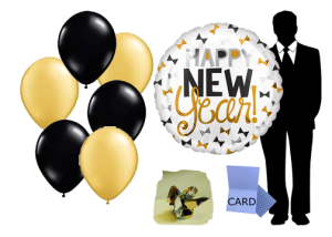 New Years Gold and Black 6