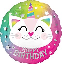 #017-Cat Kitty Birthday