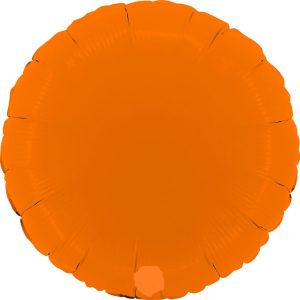 #209 Orange Round mylar